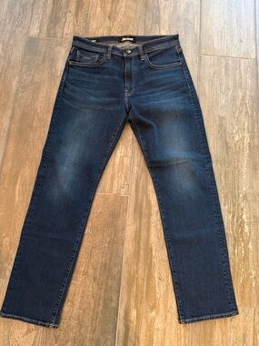 Revtown Automatic Slim Straight Jeans in Dark Blue by Buck Mason